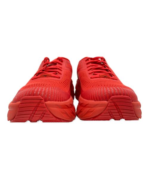 HOKAONEONE（ホカオネオネ）HOKAONEONE (ホカオネオネ) BONDI 7  ボンダイ7 レッド サイズ:US：8.5の古着・服飾アイテム