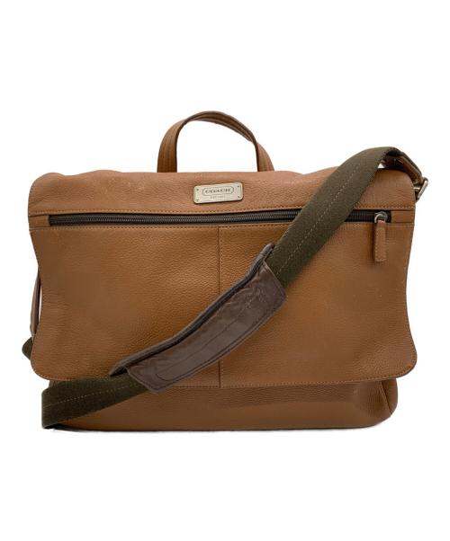 COACH（コーチ）COACH (コーチ) トランスアトランティック / ビジネスバッグ ブラウンの古着・服飾アイテム