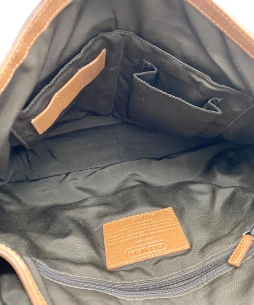 COACH（コーチ）COACH (コーチ) トランスアトランティック / ビジネスバッグ ブラウンの古着・服飾アイテム