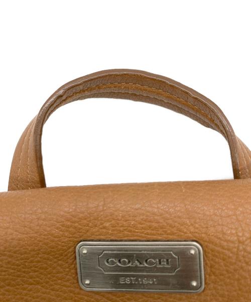 COACH（コーチ）COACH (コーチ) トランスアトランティック / ビジネスバッグ ブラウンの古着・服飾アイテム