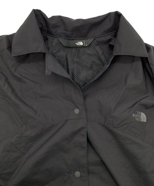 THE NORTH FACE（ザ ノース フェイス）THE NORTH FACE (ザ ノース フェイス) スワローテイルドレスシャツ ブラック サイズ:Lの古着・服飾アイテム
