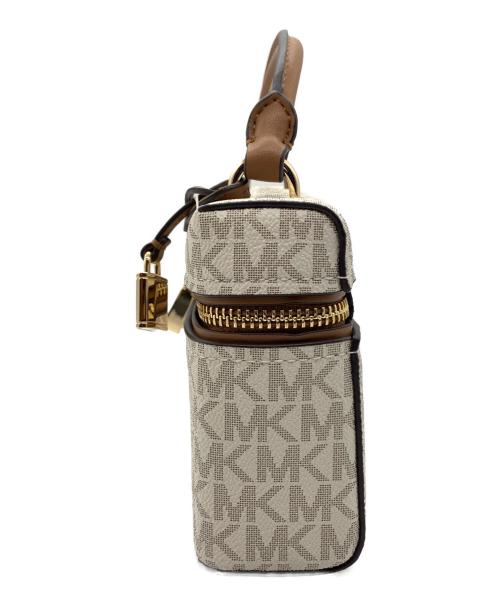 MICHAEL KORS（マイケルコース）MICHAEL KORS (マイケルコース) ショルダーバッグ ホワイトの古着・服飾アイテム