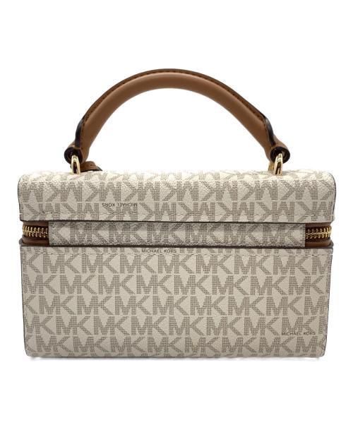 MICHAEL KORS（マイケルコース）MICHAEL KORS (マイケルコース) ショルダーバッグ ホワイトの古着・服飾アイテム