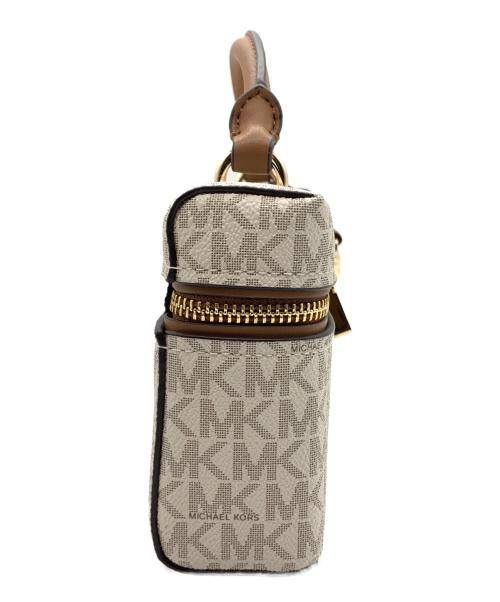 MICHAEL KORS（マイケルコース）MICHAEL KORS (マイケルコース) ショルダーバッグ ホワイトの古着・服飾アイテム