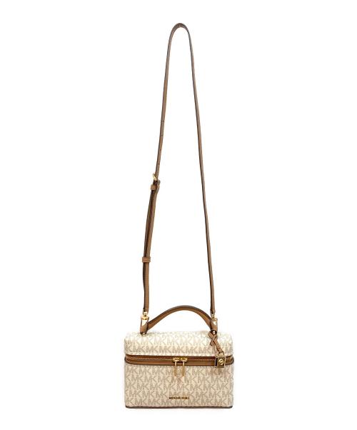 MICHAEL KORS（マイケルコース）MICHAEL KORS (マイケルコース) ショルダーバッグ ホワイトの古着・服飾アイテム