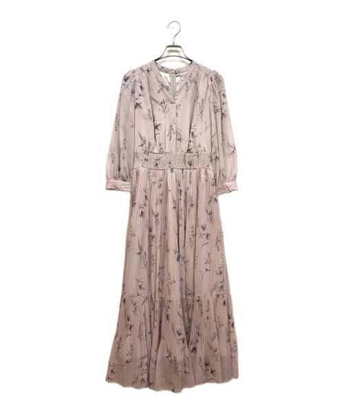 JUSGLITTY（ジャスグリッティー）JUSGLITTY (ジャスグリッティー) 長袖ワンピース パープル サイズ:2の古着・服飾アイテム