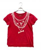 Vivienne Westwood RED LABELヴィヴィアンウエストウッドレッドレーベル）の古着「半袖カットソー」｜レッド