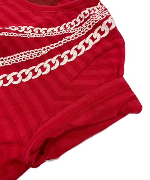 Vivienne Westwood RED LABEL（ヴィヴィアンウエストウッドレッドレーベル）Vivienne Westwood RED LABEL (ヴィヴィアンウエストウッドレッドレーベル) 半袖カットソー レッド サイズ:1の古着・服飾アイテム