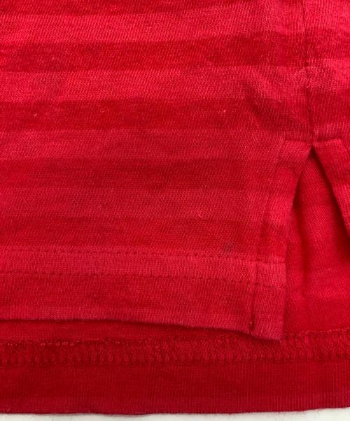 Vivienne Westwood RED LABEL（ヴィヴィアンウエストウッドレッドレーベル）Vivienne Westwood RED LABEL (ヴィヴィアンウエストウッドレッドレーベル) 半袖カットソー レッド サイズ:1の古着・服飾アイテム