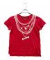 Vivienne Westwood RED LABEL（ヴィヴィアンウエストウッドレッドレーベル）の古着「半袖カットソー」｜レッド