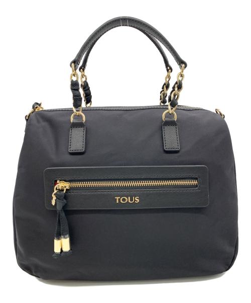 TOUS（トウス）TOUS (トウス) 2WAYバッグ ブラックの古着・服飾アイテム