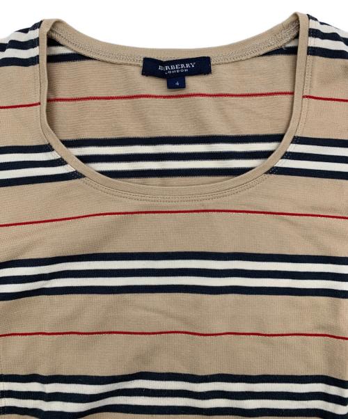 BURBERRY LONDON（バーバリーロンドン）BURBERRY LONDON (バーバリーロンドン) 半袖カットソー ベージュ サイズ:4の古着・服飾アイテム