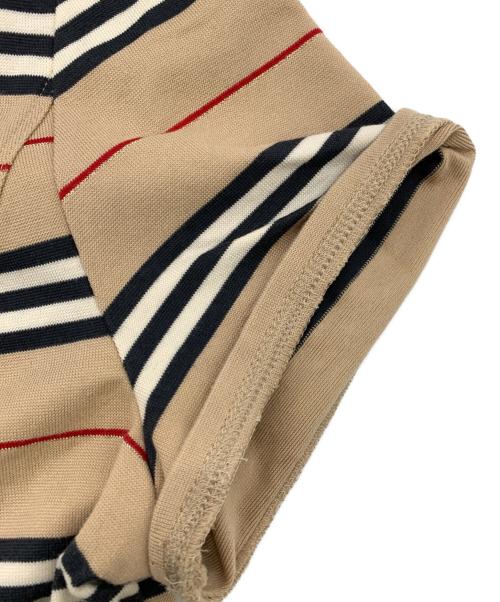 BURBERRY LONDON（バーバリーロンドン）BURBERRY LONDON (バーバリーロンドン) 半袖カットソー ベージュ サイズ:4の古着・服飾アイテム