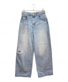 blkby jeans（ビーエルケービーワイ）の古着「デニムパンツ」｜ブルー