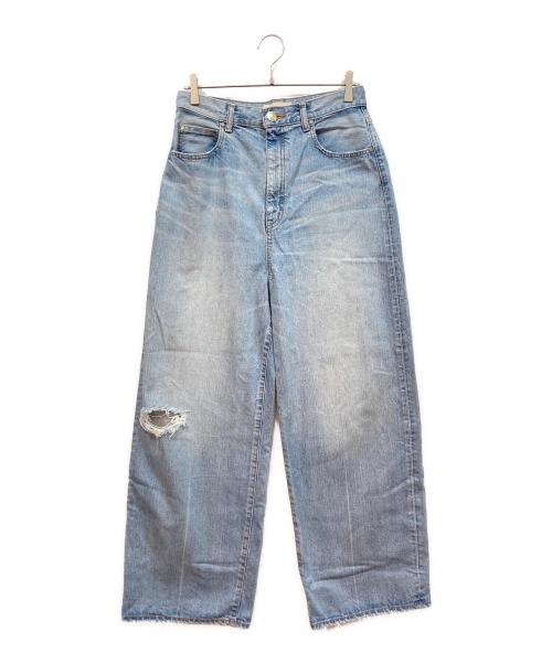 blkby jeans（ビーエルケービーワイ）blkby jeans (ビーエルケービーワイ) デニムパンツ ブルー サイズ:26の古着・服飾アイテム