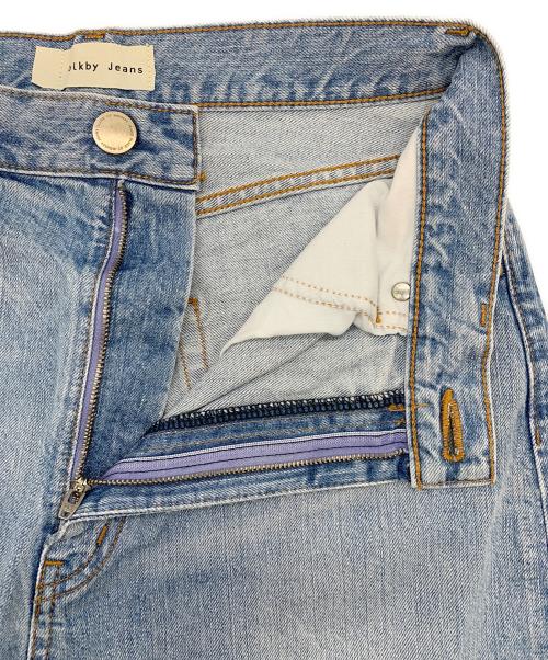 blkby jeans（ビーエルケービーワイ）blkby jeans (ビーエルケービーワイ) デニムパンツ ブルー サイズ:26の古着・服飾アイテム