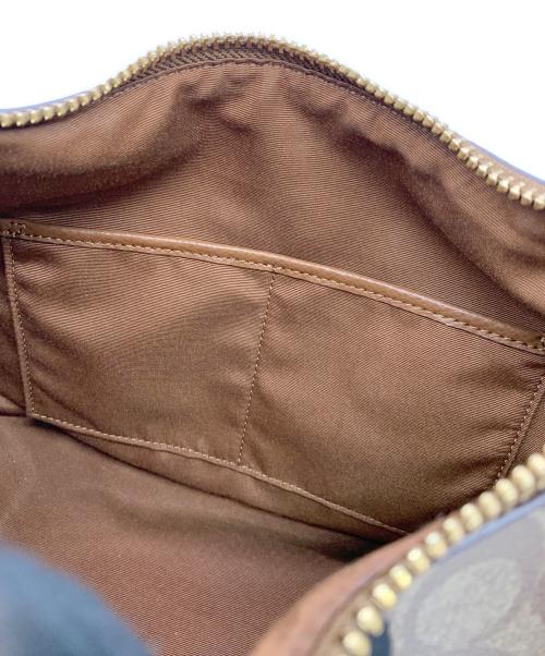 COACH（コーチ）COACH (コーチ) ハーフムーンショルダーバッグ ブラウンの古着・服飾アイテム