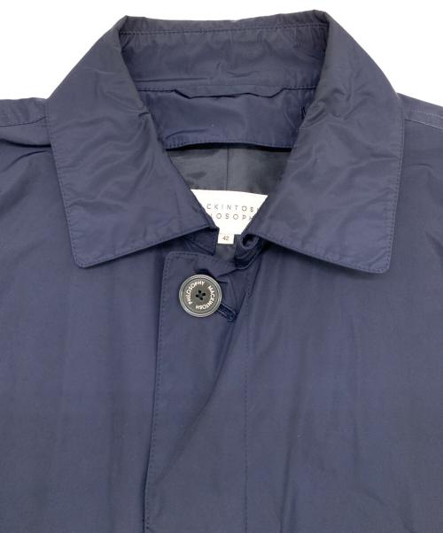 MACKINTOSH PHILOSOPHY（マッキントッシュ フィロソフィー）MACKINTOSH PHILOSOPHY (マッキントッシュ フィロソフィー) ステンカラーコート ネイビー サイズ:42の古着・服飾アイテム