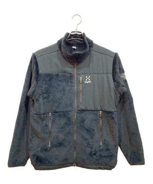HAGLOFS（ホグロフス）HAGLOFS (ホグロフス) ジップアップジャケット ブラック サイズ:Mの古着・服飾アイテム