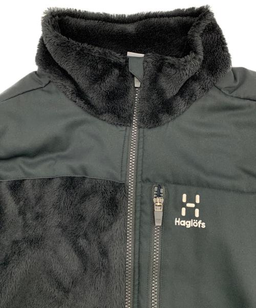 HAGLOFS（ホグロフス）HAGLOFS (ホグロフス) ジップアップジャケット ブラック サイズ:Mの古着・服飾アイテム