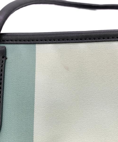 Kate Spade（ケイトスペード）Kate Spade (ケイトスペード) トートバッグ グリーン×ブラックの古着・服飾アイテム