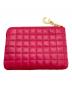 CELINE (セリーヌ) Cチャーム コイン&カードポーチ ショッキングピンク：15000円