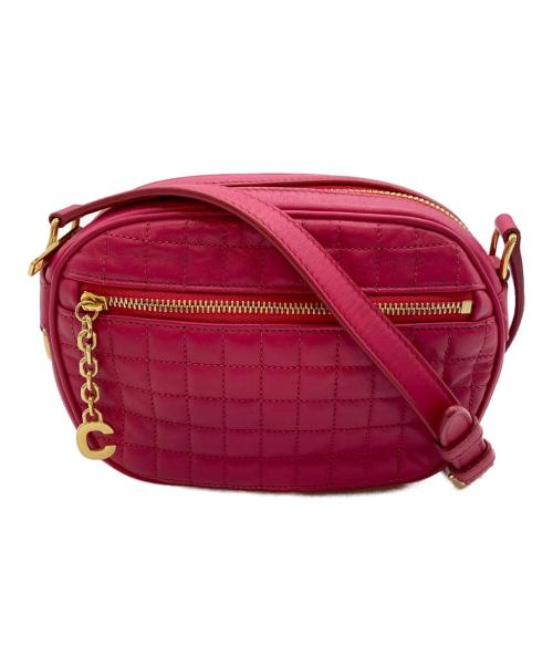 CELINE（セリーヌ）CELINE (セリーヌ) Cチャームスモールカメラバッグ ショッキングピンクの古着・服飾アイテム