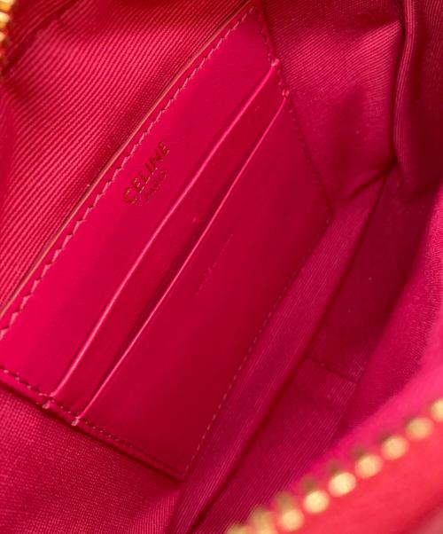 CELINE（セリーヌ）CELINE (セリーヌ) Cチャームスモールカメラバッグ ショッキングピンクの古着・服飾アイテム