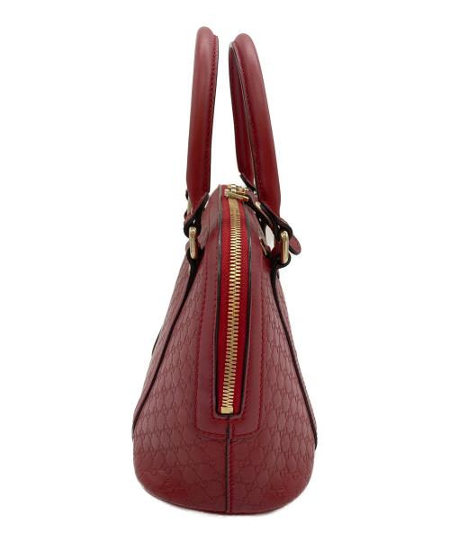GUCCI（グッチ）GUCCI (グッチ) 2WAYバッグ レッドの古着・服飾アイテム