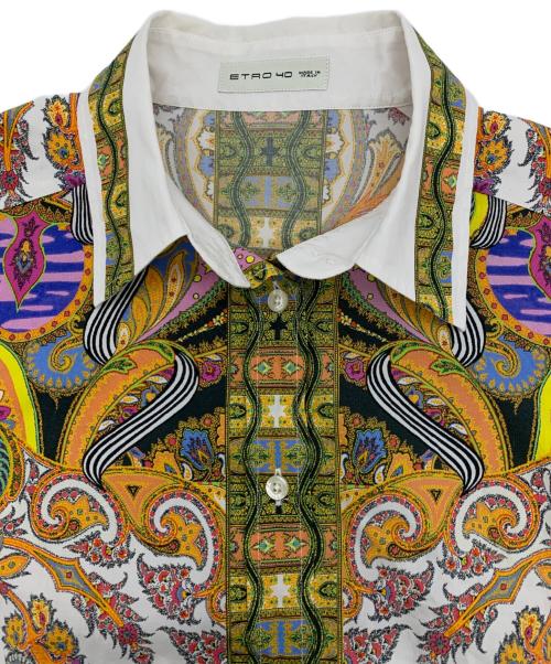 ETRO（エトロ）ETRO (エトロ) 長袖シャツ マルチカラー サイズ:40の古着・服飾アイテム