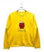 COACH×PEANUTSコーチ×ピーナッツ）の古着「スウェット」｜イエロー