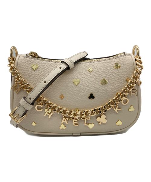 MICHAEL KORS（マイケルコース）MICHAEL KORS (マイケルコース) クロスボディスモール アイボリーの古着・服飾アイテム