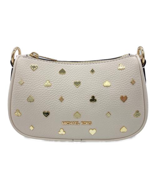 MICHAEL KORS（マイケルコース）MICHAEL KORS (マイケルコース) クロスボディスモール アイボリーの古着・服飾アイテム