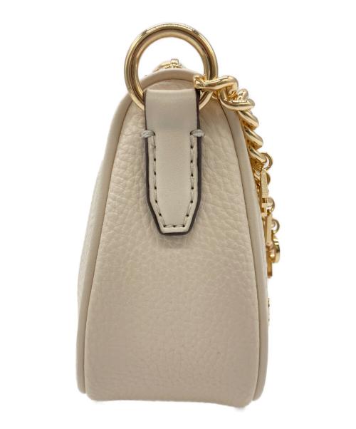 MICHAEL KORS（マイケルコース）MICHAEL KORS (マイケルコース) クロスボディスモール アイボリーの古着・服飾アイテム
