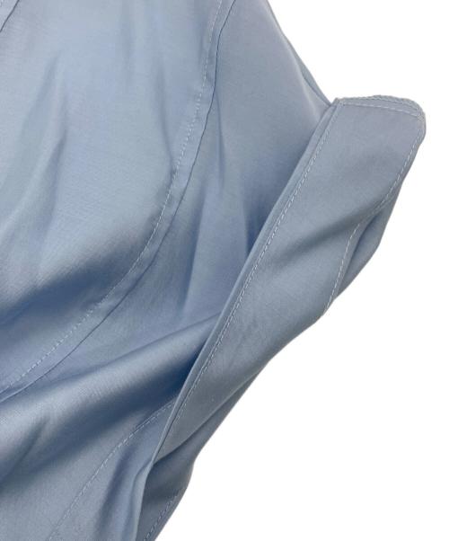 BEARDSLEY（ビアズリー）BEARDSLEY (ビアズリー) ノースリーブブラウス スカイブルー サイズ:Fの古着・服飾アイテム
