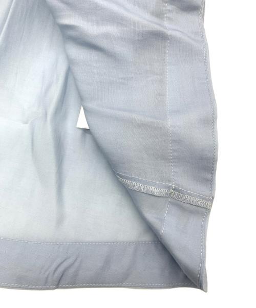 BEARDSLEY（ビアズリー）BEARDSLEY (ビアズリー) ノースリーブブラウス スカイブルー サイズ:Fの古着・服飾アイテム