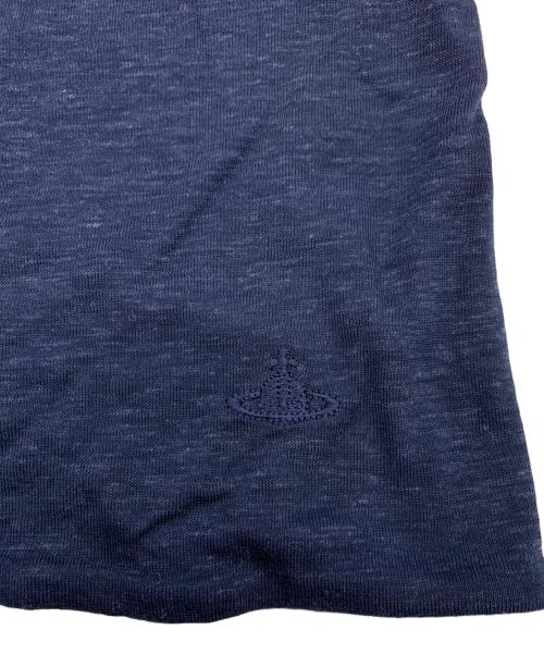 Vivienne Westwood RED LABEL（ヴィヴィアンウエストウッドレッドレーベル）Vivienne Westwood RED LABEL (ヴィヴィアンウエストウッドレッドレーベル) ノースリーブカットソー ネイビー サイズ:2の古着・服飾アイテム