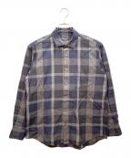 BLACK LABEL CRESTBRIDGEブラックレーベル クレストブリッジ）の古着「長袖シャツ」｜ブラック×ネイビー