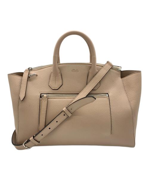 BALLY（バリー）BALLY (バリー) SOMMET　ZIP　2WAYバッグ ピンクの古着・服飾アイテム