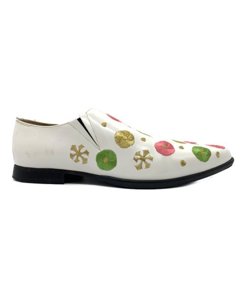 COMME des GARCONS（コムデギャルソン）COMME des GARCONS (コムデギャルソン) ポインテッドトゥスリッポン ホワイト サイズ:23の古着・服飾アイテム
