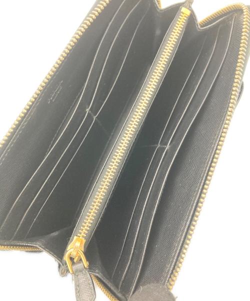 PRADA（プラダ）PRADA (プラダ) 長財布 ブラックの古着・服飾アイテム