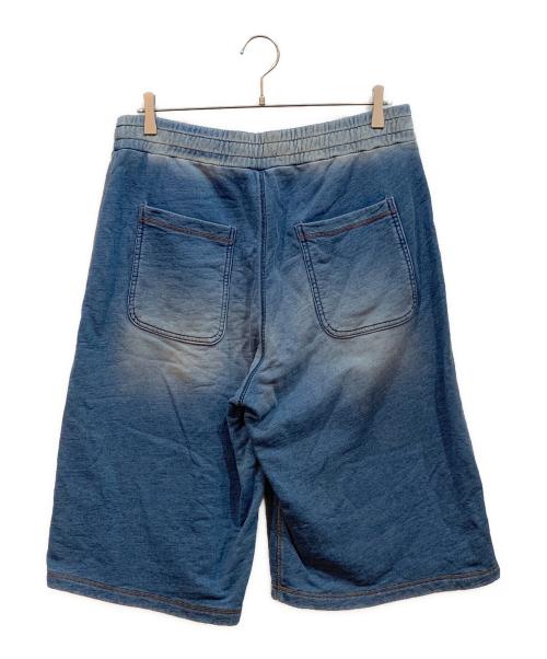 DIESEL（ディーゼル）DIESEL (ディーゼル) スウェットハーフパンツ インディゴ サイズ:Sの古着・服飾アイテム