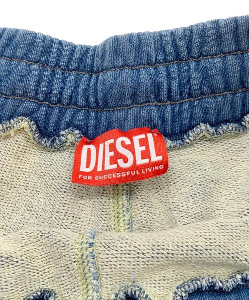 DIESEL（ディーゼル）DIESEL (ディーゼル) スウェットハーフパンツ インディゴ サイズ:Sの古着・服飾アイテム