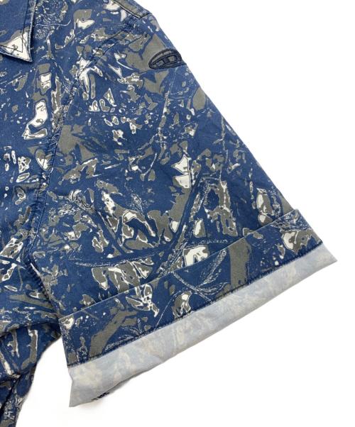 DIESEL（ディーゼル）DIESEL (ディーゼル) 半袖シャツ ブルー サイズ:50の古着・服飾アイテム