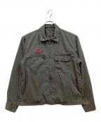 AVIREXアヴィレックス）の古着「FADED EMB WORK JACKET」｜チャコール