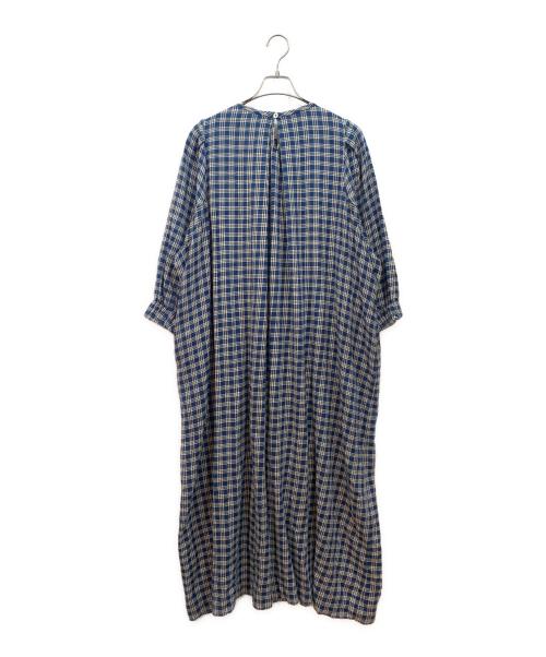 45R（フォーティファイブ・アール）45R (フォーティファイブ・アール) マキシワンピース インディゴ染 サイズ:SIZE0の古着・服飾アイテム