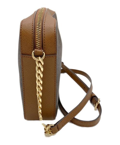 MICHAEL KORS（マイケルコース）MICHAEL KORS (マイケルコース) ショルダーバッグ ブラウンの古着・服飾アイテム