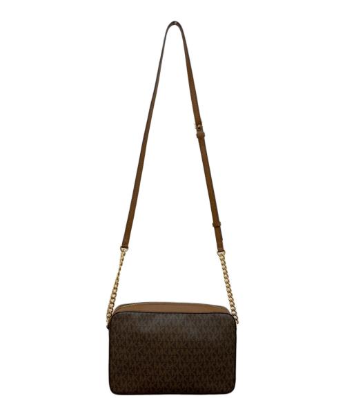 MICHAEL KORS（マイケルコース）MICHAEL KORS (マイケルコース) ショルダーバッグ ブラウンの古着・服飾アイテム