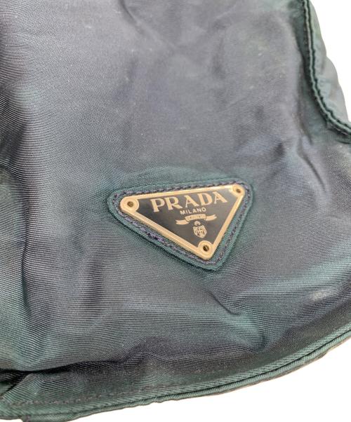 PRADA（プラダ）PRADA (プラダ) ナイロンハンドバッグ ネイビーの古着・服飾アイテム