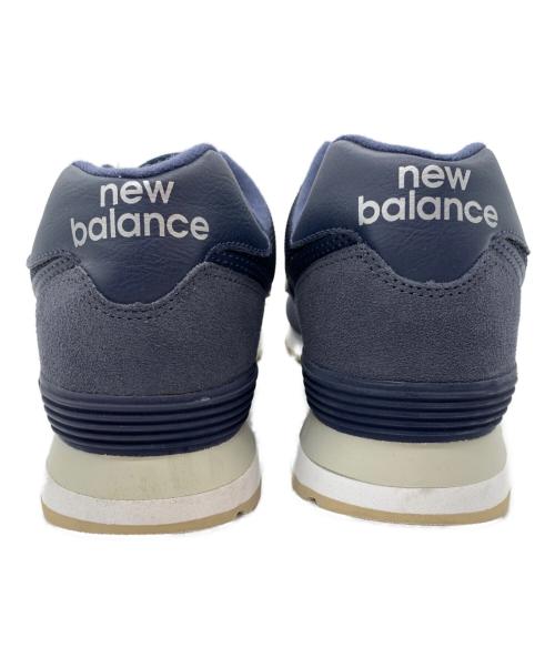 NEW BALANCE（ニューバランス）NEW BALANCE (ニューバランス) ML574STP スニーカー ネイビー サイズ:US：9.5の古着・服飾アイテム